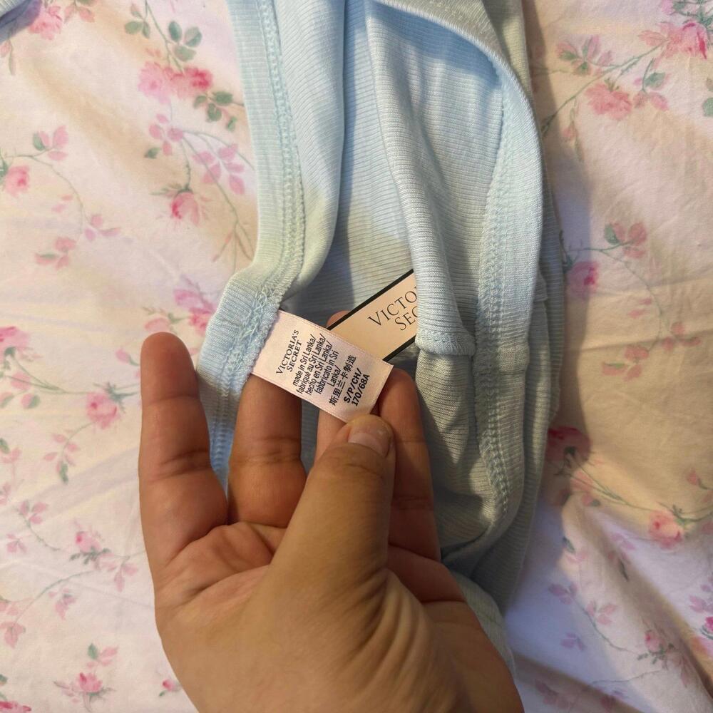 Victoria's Secret Ribbed Modal Henley Short Set - Picture 4 of 5